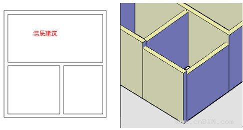 浩辰CAD建筑丰富墙体功能助力建筑设计