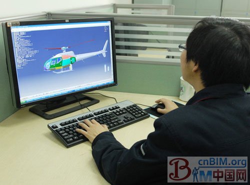 中国新型直升机已实现无纸化三维数字设计