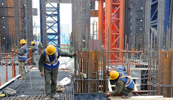 天津滨海第一高楼 60天地下室封顶