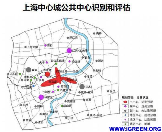 用手机大数据看上海城市空间结构