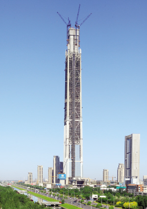 中国结构第一高楼天津117大厦创11项世界之最