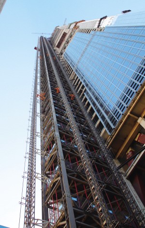 中国结构第一高楼117大厦核心筒结构封顶 BIM保驾护航