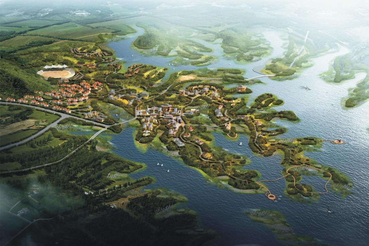 天朗蔚蓝半岛国际马术度假区建筑设计方案文本