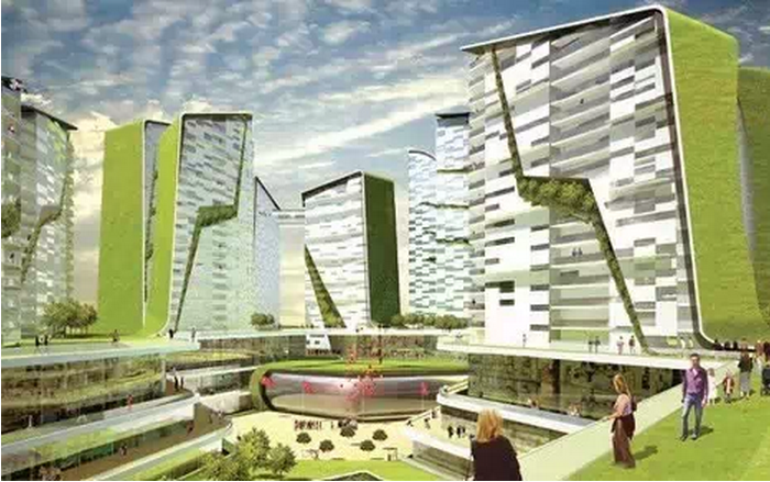 14种大胆并具有创意的未来派绿色建筑方案欣赏