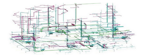 万科广场BIM模型全套文件，地下管综+地上管综+成本控制