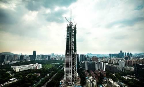 中国汉克中心大厦成为世界上最高的独立核心建筑 BIM视界 第2张