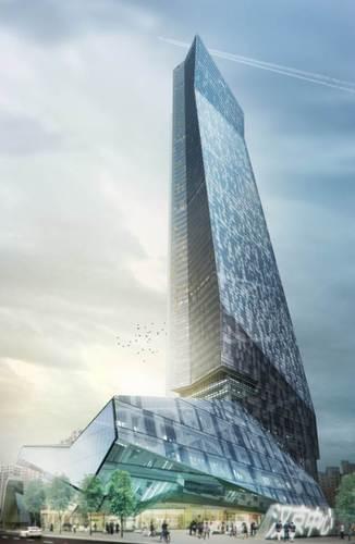 中国汉克中心大厦成为世界上最高的独立核心建筑 BIM视界 第4张