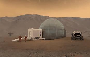 NASA专家利用3D打印开发火星栖息地冰穹 BIM视界 第1张