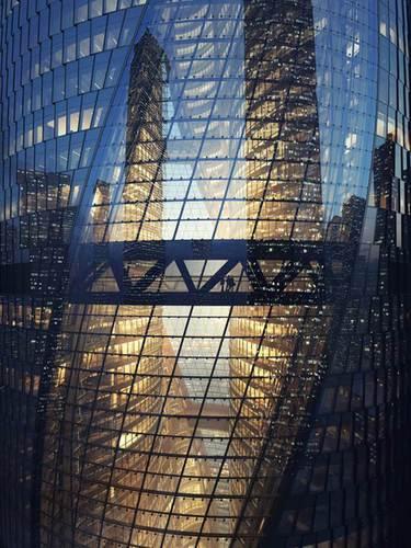 扎哈•哈迪德建筑事务所：世界最高中庭的丽泽SOHO BIM视界 第3张