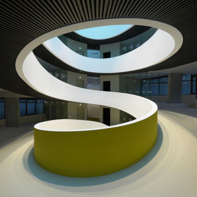 BIM建筑|優雅內斂，現代前鋒螺旋發展的瑞士辦公樓
