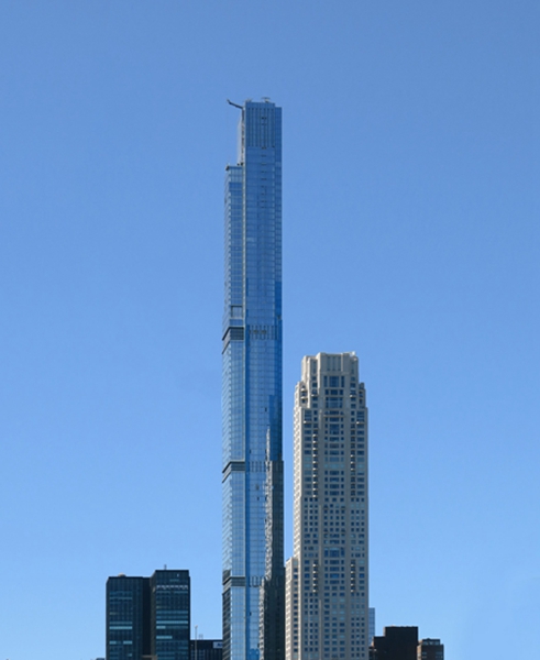 BIM建筑|纽约的世界最高住宅楼即将竣工