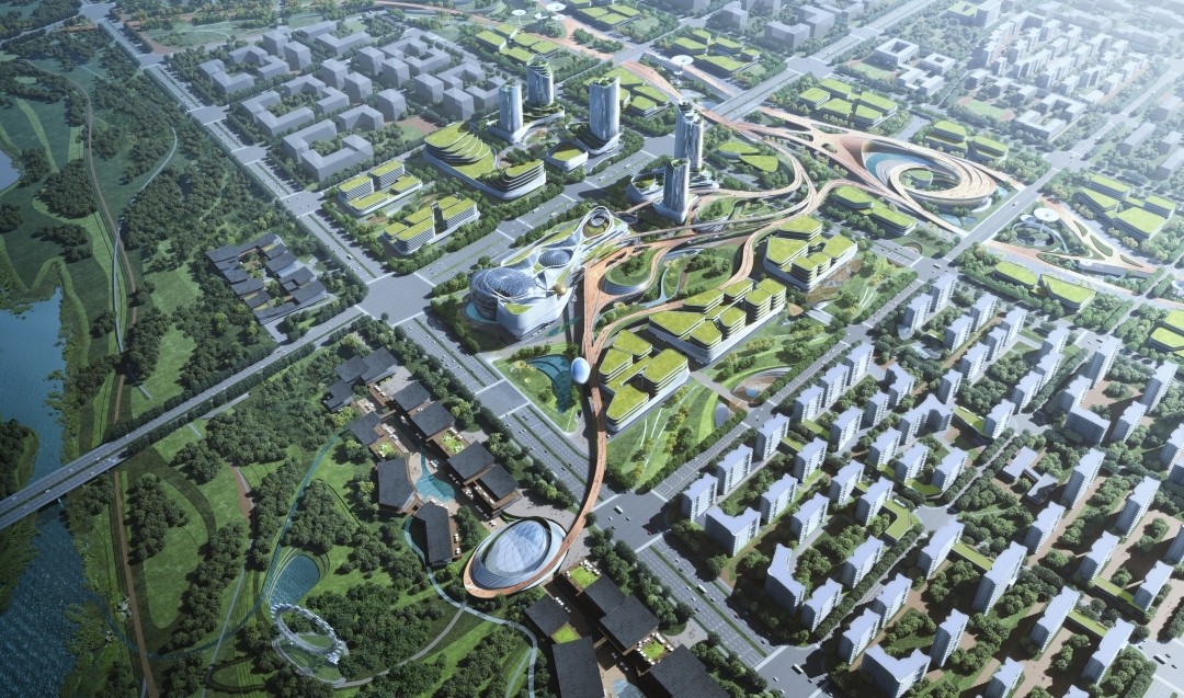 BIM建筑|北京昌平新城东区中心区城市设计方案 / 中粮地产+中国中元+青岛沿海