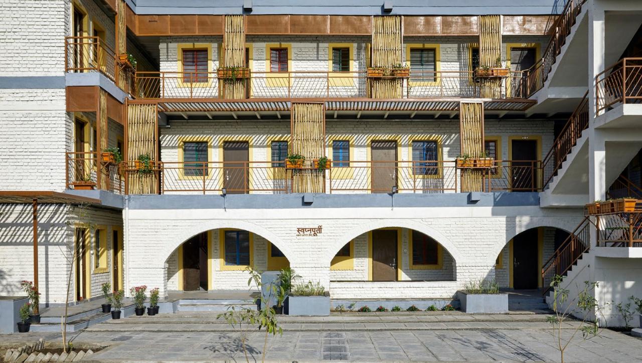 BIM建筑|Sanjaynagar 贫民窟重建项目 / Community Design Agency
