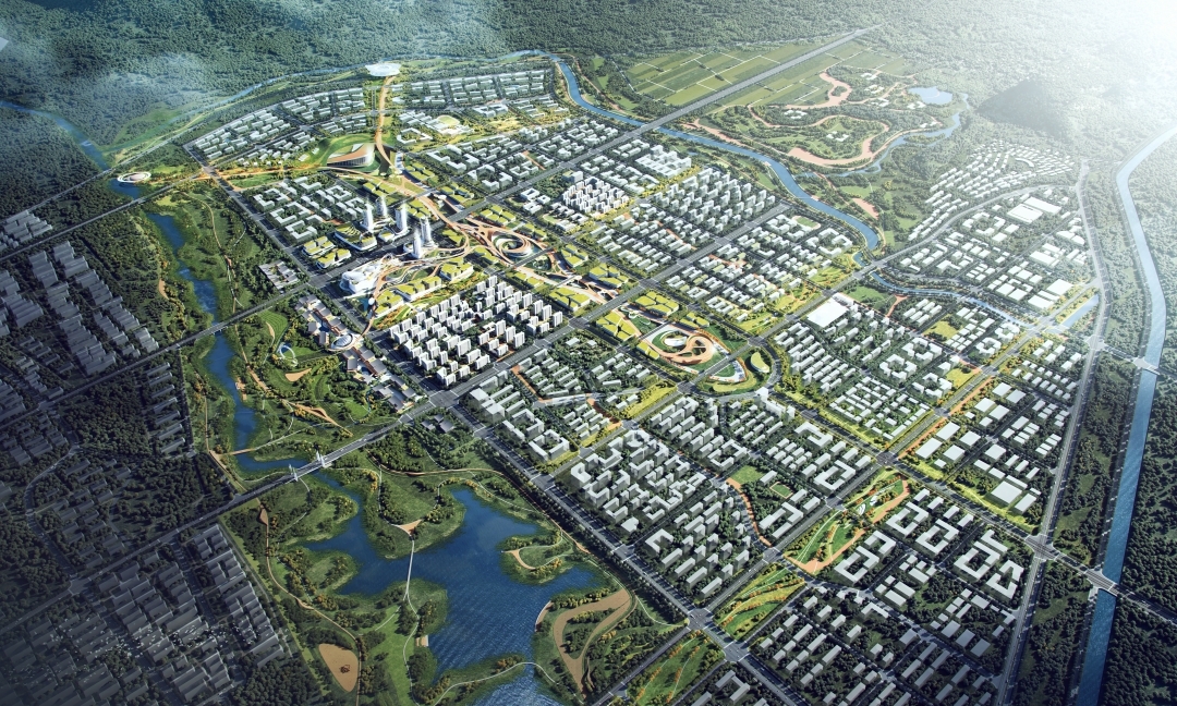 BIM建筑|北京昌平新城东区中心区城市设计方案 / 中粮地产+中国中元+青岛沿海