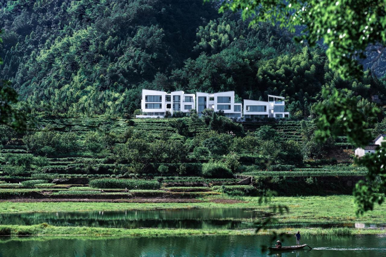 BIM建筑|岐院：山川 · 素屋 · 窗，千岛湖 / 平介设计