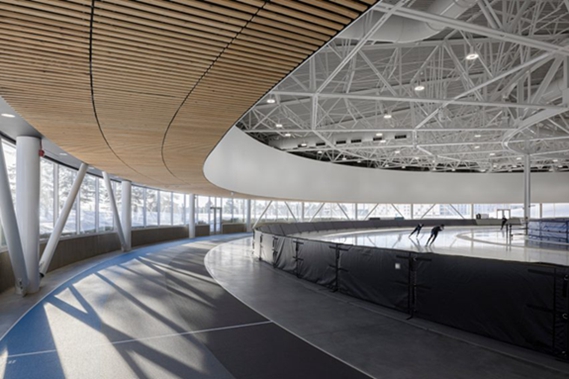 BIM建筑|莱梅工作室完成北美最大室内滑冰场