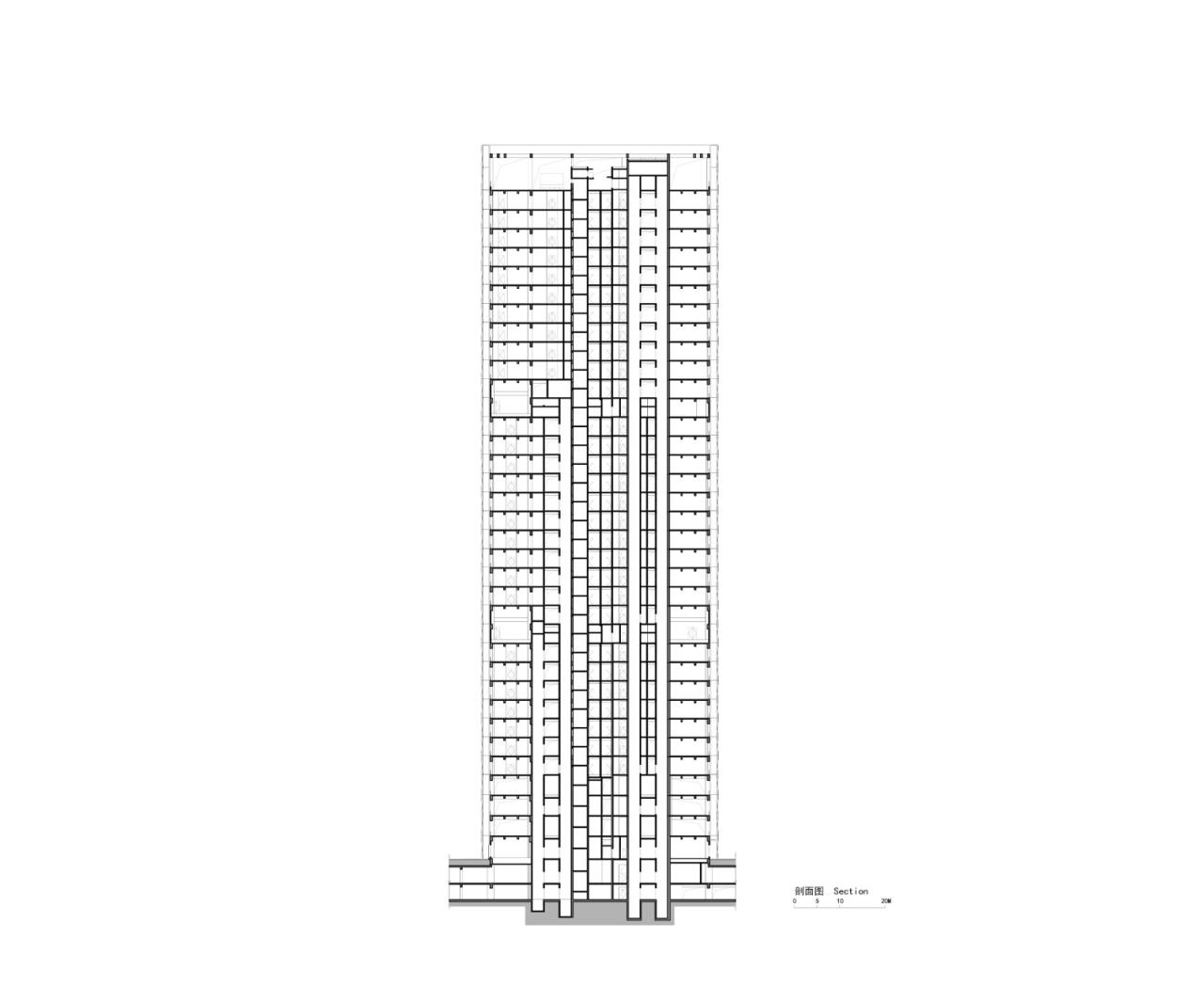 BIM建筑|高铁新城商务新地标·芯光大厦 / 简和建筑