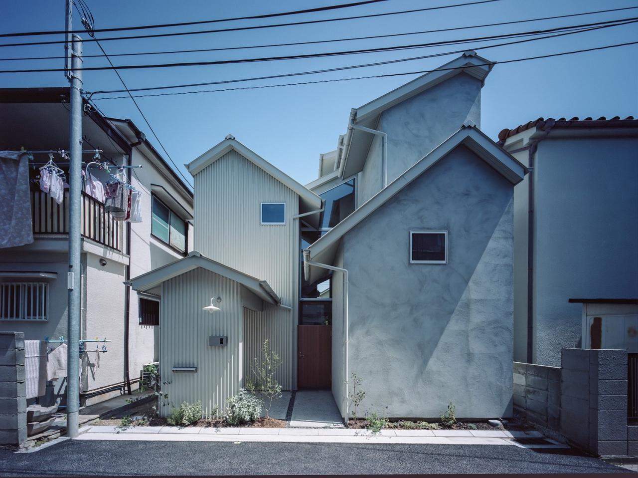 BIM建筑|邻里之间，Kohshien 住宅 / FujiwaraMuro Architects