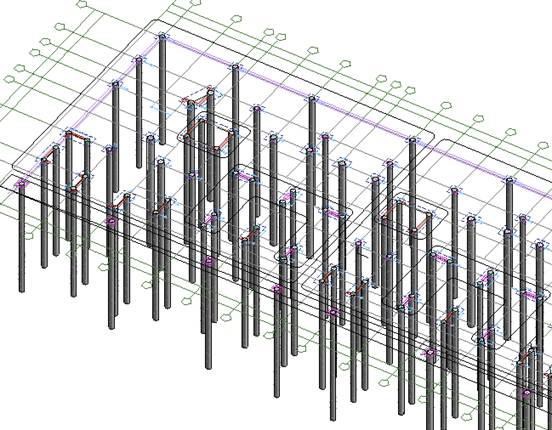 Revit快速建模|CAD根据链接的CAD文件，读取图层图元快速生成桩 BIM插件教程 第6张
